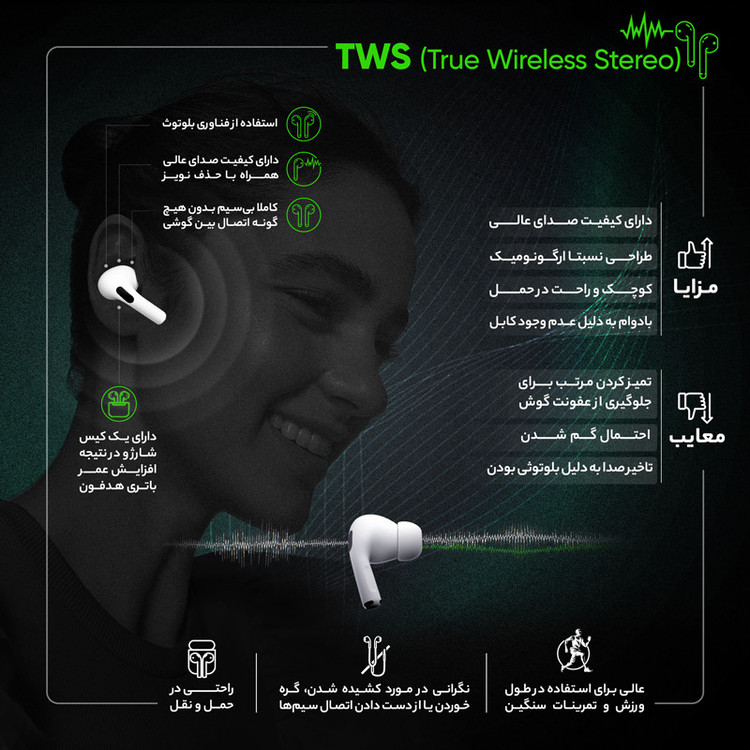 هدفون بی سیم مدل S6 Plus