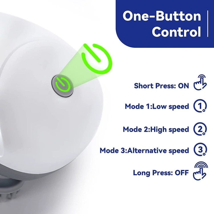 ماساژور سر Smart Scalp Massager مدل OSK-701 مناسب رشد مو با افزایش جریان خون رسانی به پوست سر - قشمی شاپ QESHMISHOP