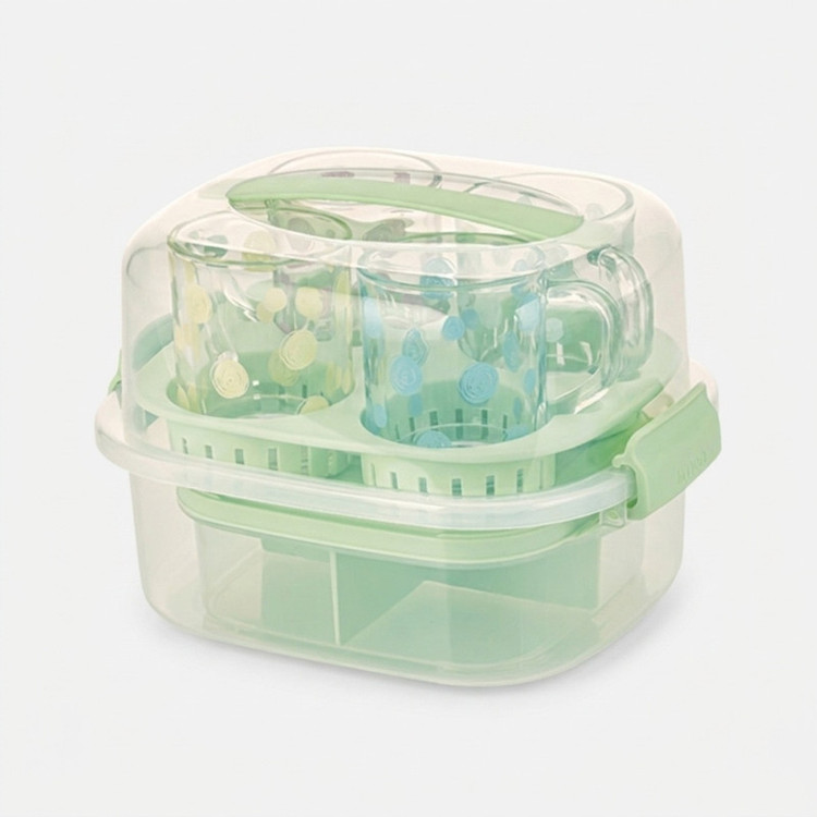 سبد پیک نیک لیمون مدل چای خوری کد FIDOKA-2241