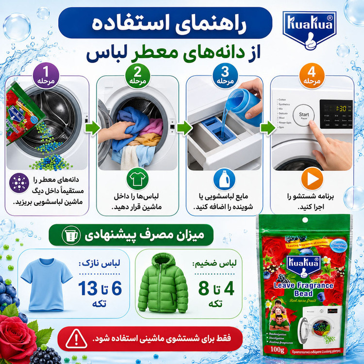 خوشبو کننده لباس فرانک مدل Z-529 با رایحه رز و میوه وزن 100 گرم