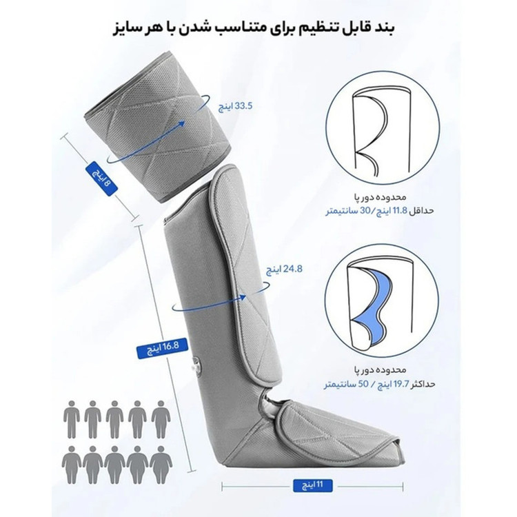 ماساژور برقی پا رنفو مدل RF-ALM070