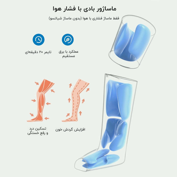 ماساژور برقی پا رنفو مدل RF-ALM070