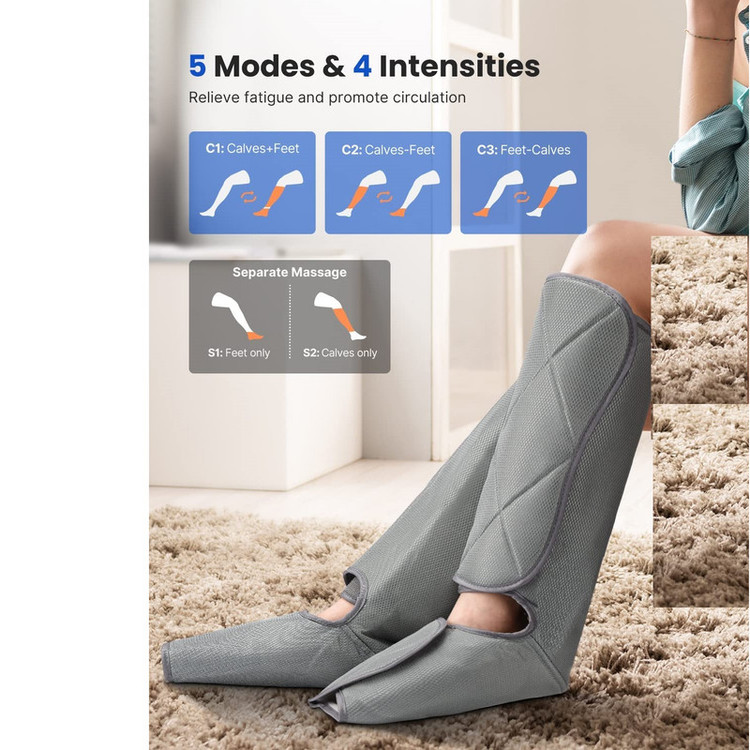 ماساژور پا رنفو مدل 2 Heat 5 Modes 3 Intensities