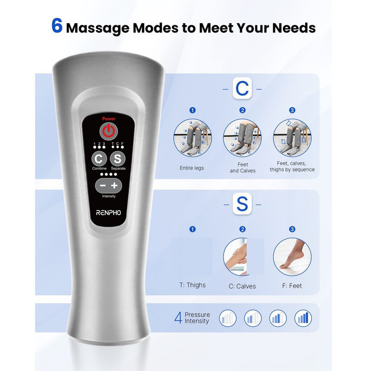 ماساژور پا رنفو مدل 6Modes 4Intensities