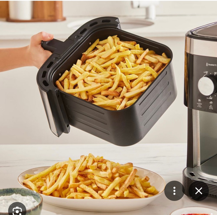 سرخ کن بدون روغن کاراجا مدل Gourmet ظرفیت ۹ لیتر استیل